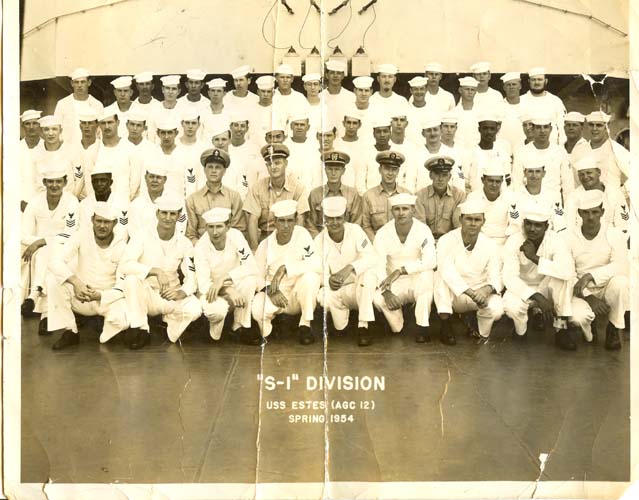 USS Estes S-1 Div - Spring 1954