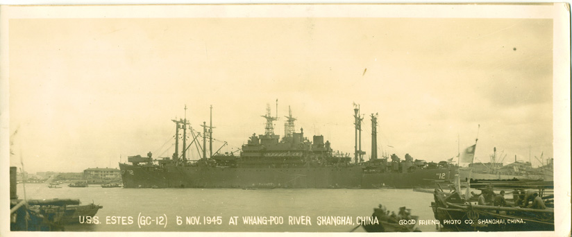 Estes at Shanghai - 1945